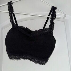 Victoria's Secret Black Lace Bralette